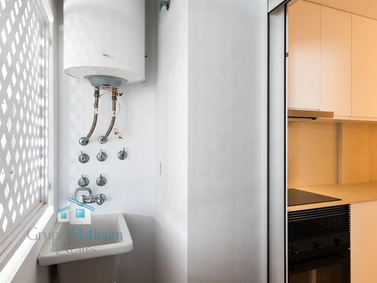 Badezimmer von Wohnungen zum Verkauf in Pulpí mit Klimaanlage, Heizung und Schwimmbad