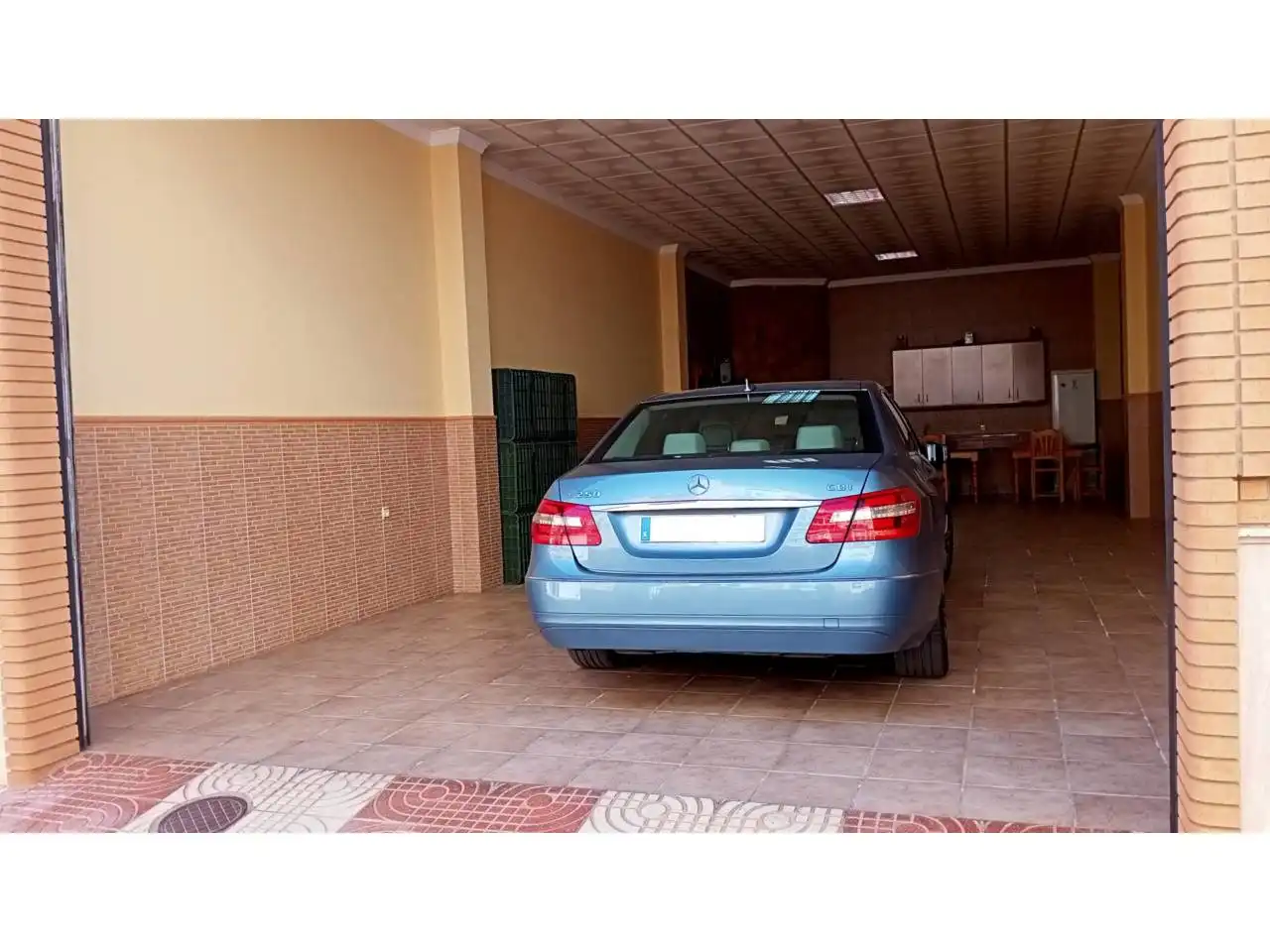 Parking of Houses for sale in Roquetas de Mar  with Air Conditioner, Heating and Private garden