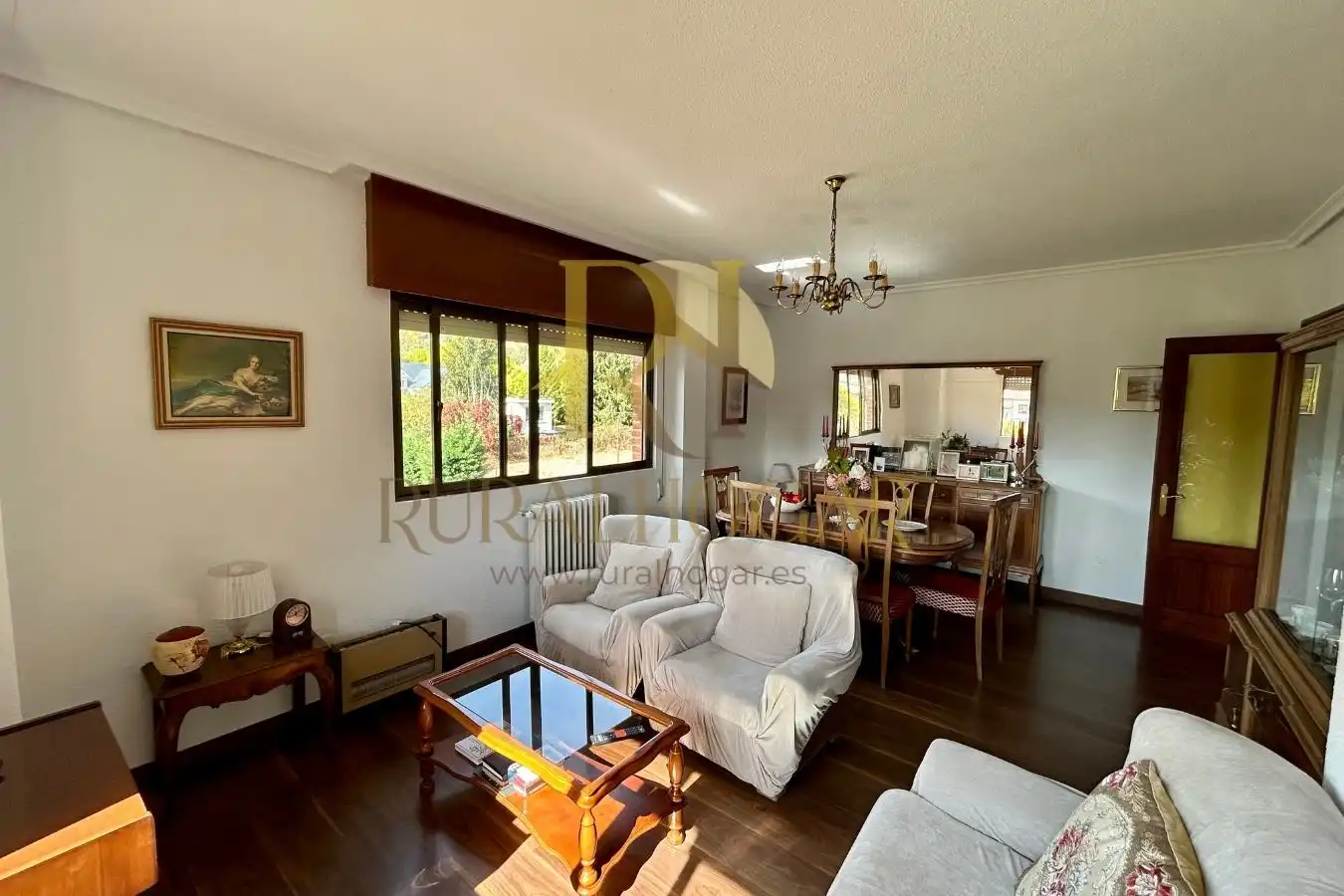 Sala de estar de Casa o chalet en venta en Matallana de Torío con Terraza