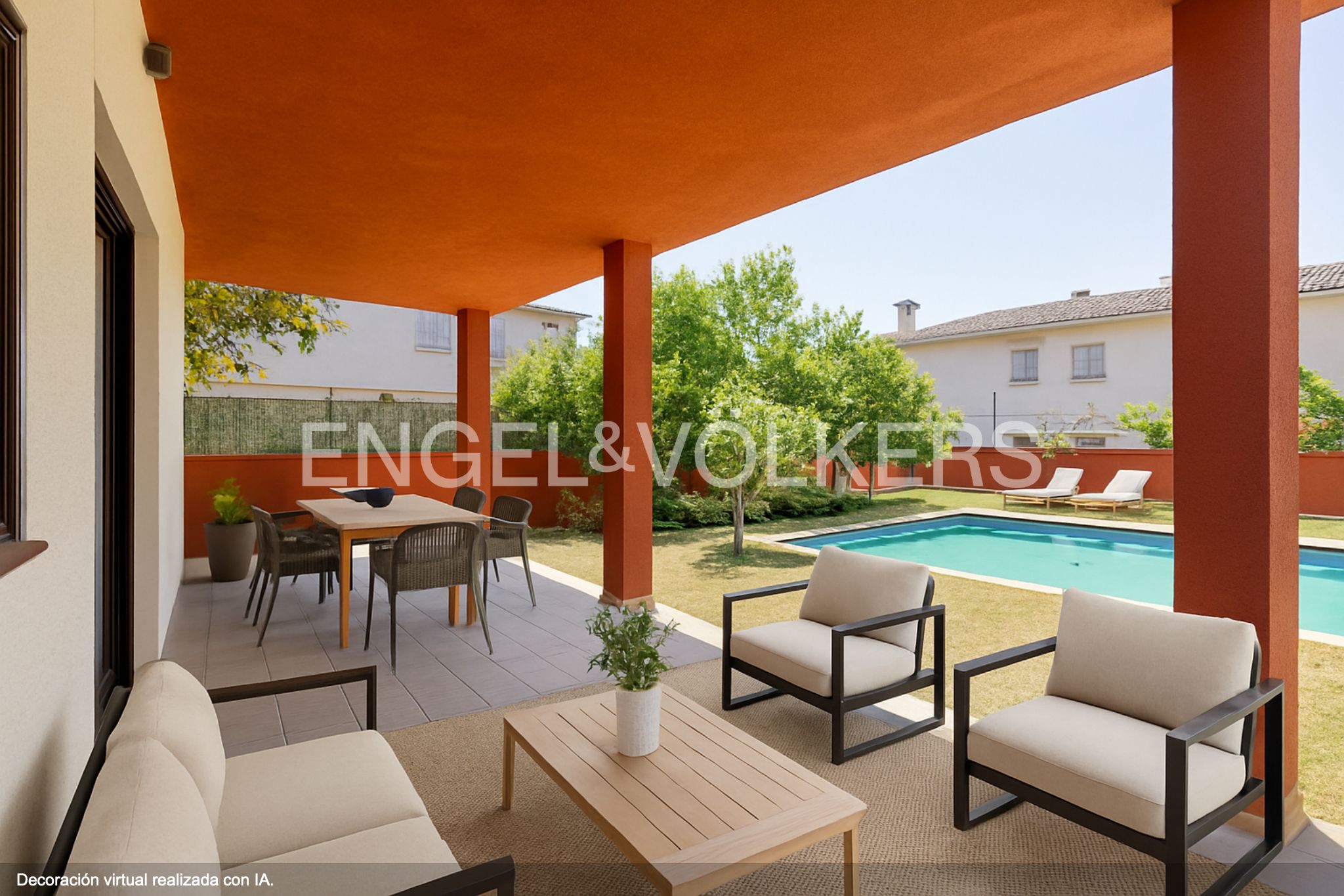 Terrassa de Casa o xalet en venda en El Vendrell amb Aire condicionat, Calefacció i Jardí privat