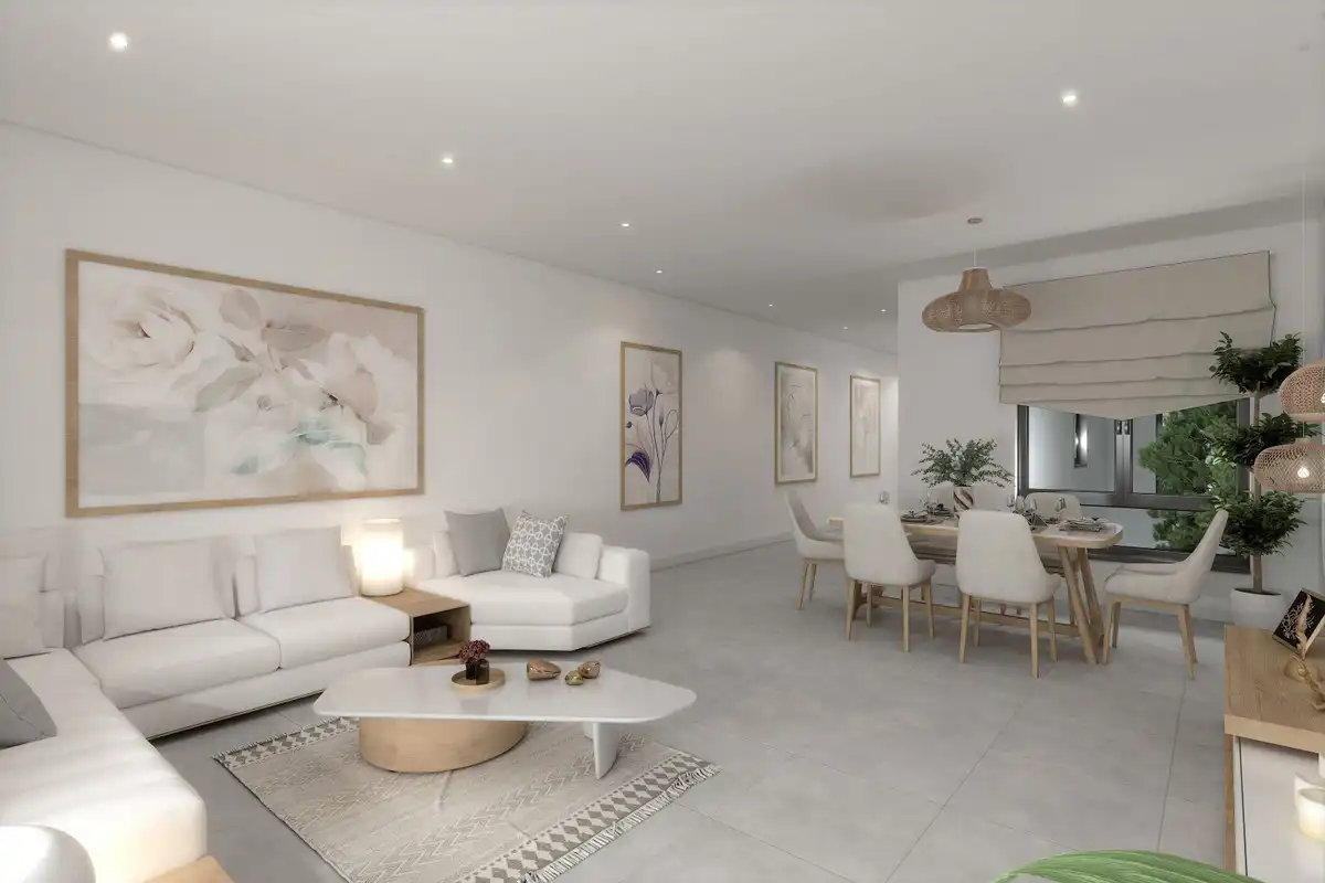 Sala d'estar de Apartament en venda en Altea amb Calefacció