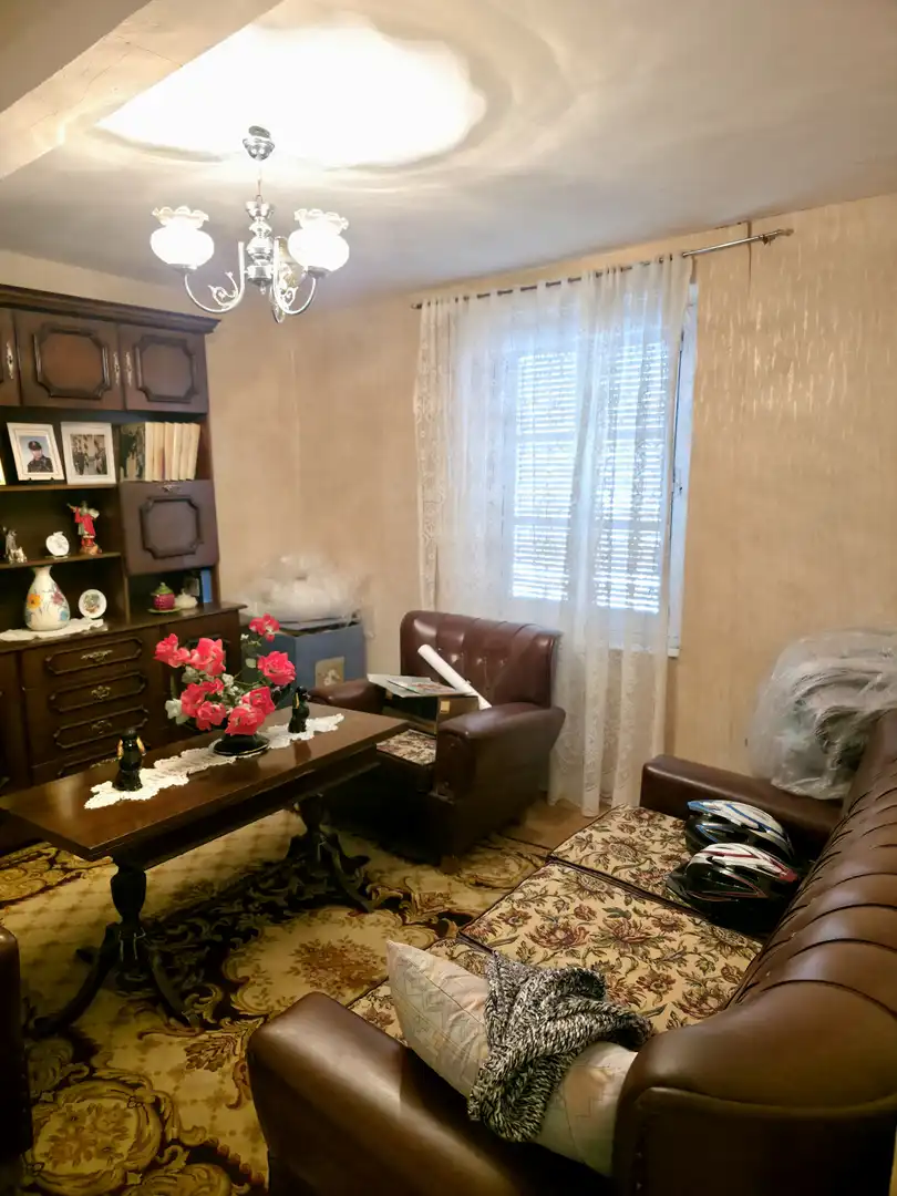 Sala d'estar de Casa o xalet en venda en Herrera de Pisuerga amb Calefacció, Parquet i Traster