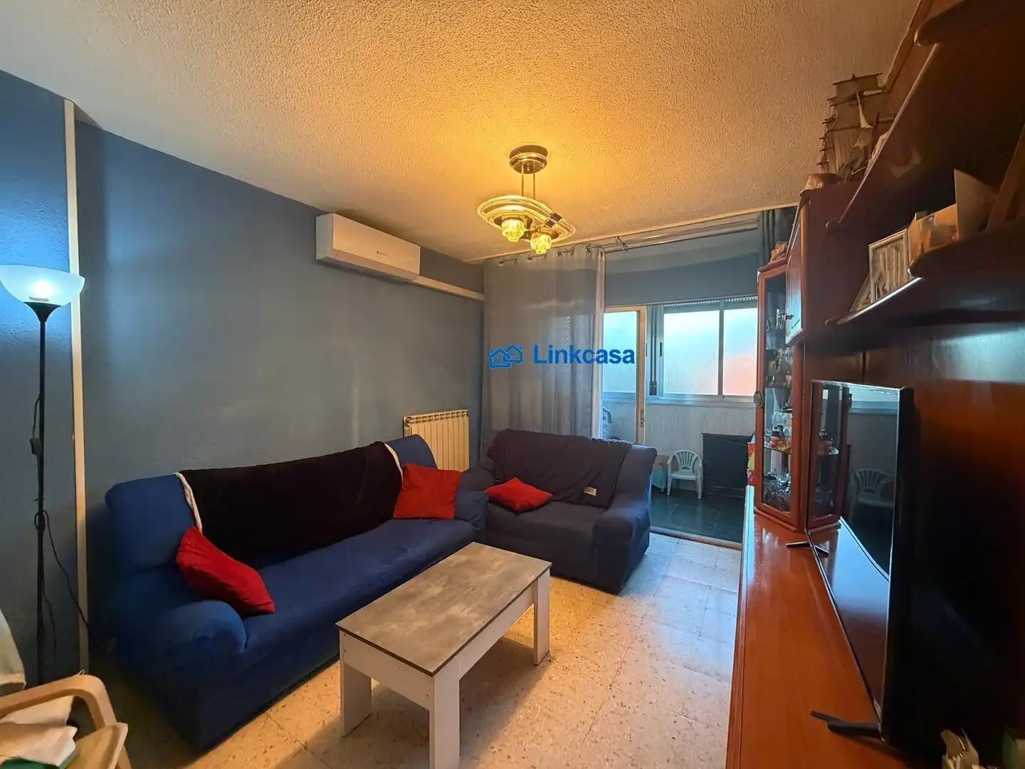 Living room of Flat for sale in  Madrid Capital  with Air Conditioner, Heating and Terrace