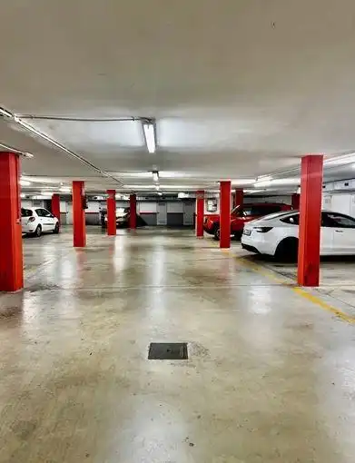 Parking of Flat for sale in Igualada  with Parquet flooring, Terrace and Storage room