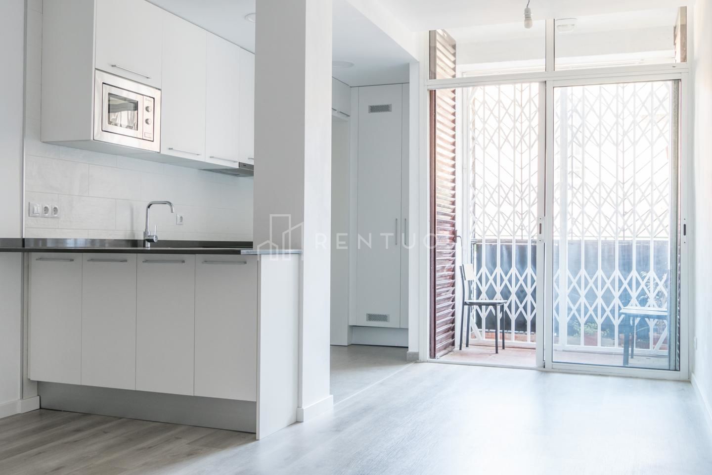 Cuina de Planta baixa de lloguer en  Barcelona Capital amb Parquet