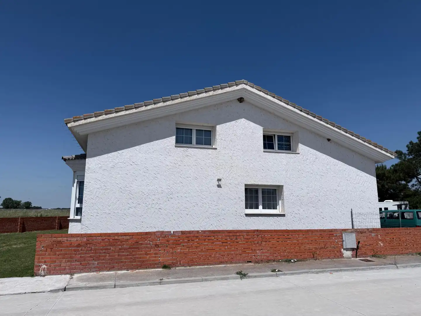 Vista exterior de Casa o chalet en venta en Sanchonuño con Calefacción, Jardín privado y Trastero