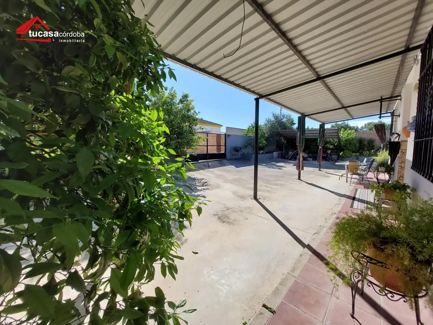 Terrassa de Finca rústica en venda en Montemayor amb Traster, Piscina i Moblat
