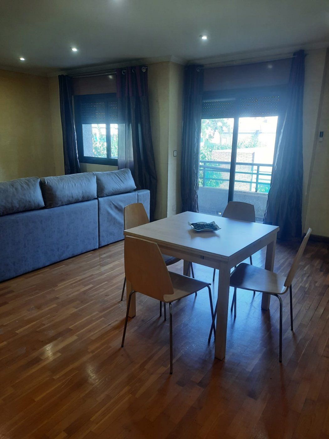 Dining room of Flat for sale in  Murcia Capital  with Parquet flooring and Balcony
