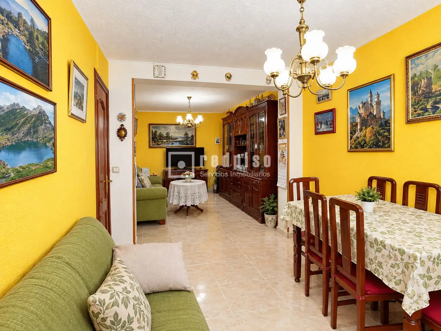 Living room of Houses for sale in Coslada  with Heating, Terrace and Storage room