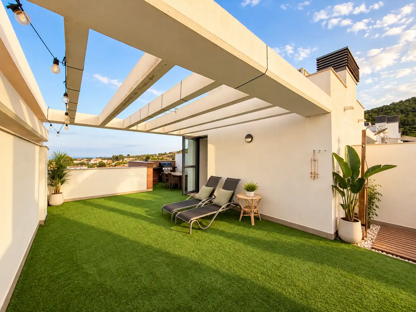 Terrassa de Casa o xalet en venda en Málaga amb Aire condicionat, Terrassa i Piscina comunitària