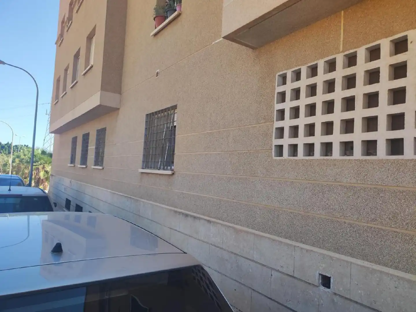 Vista exterior de Piso en venta en La Gangosa
