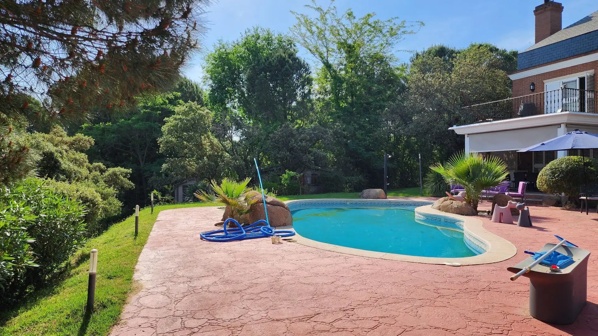 Piscina de Casa o chalet en venta en Villaviciosa de Odón con Aire acondicionado, Calefacción y Terraza