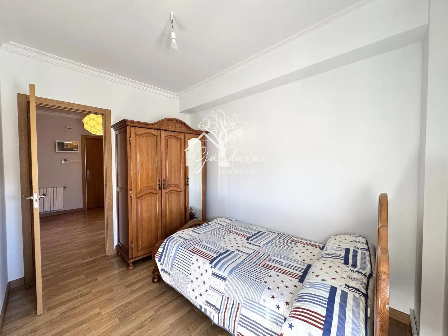Bedroom of Flat for sale in Narón  with Heating, Terrace and Storage room