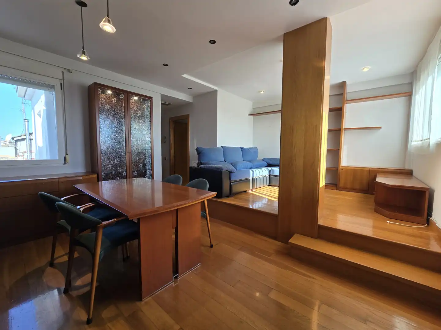 Living room of Flat for sale in  Logroño  with Heating and Furnished
