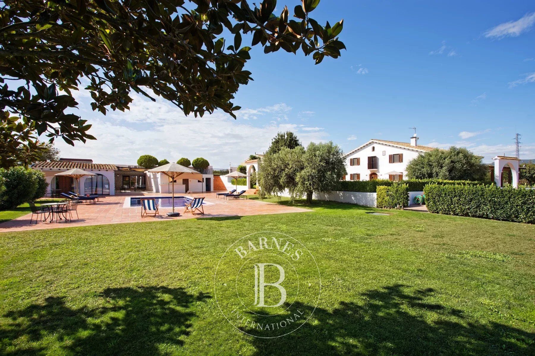Jardín de Casa o chalet en venta en Vilobí del Penedès con Aire acondicionado, Calefacción y Piscina