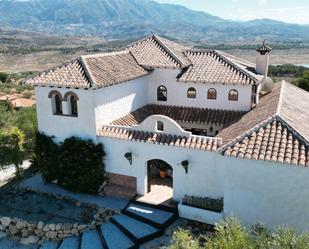 Vista exterior de Casa o xalet en venda en Periana amb Aire condicionat, Jardí privat i Terrassa