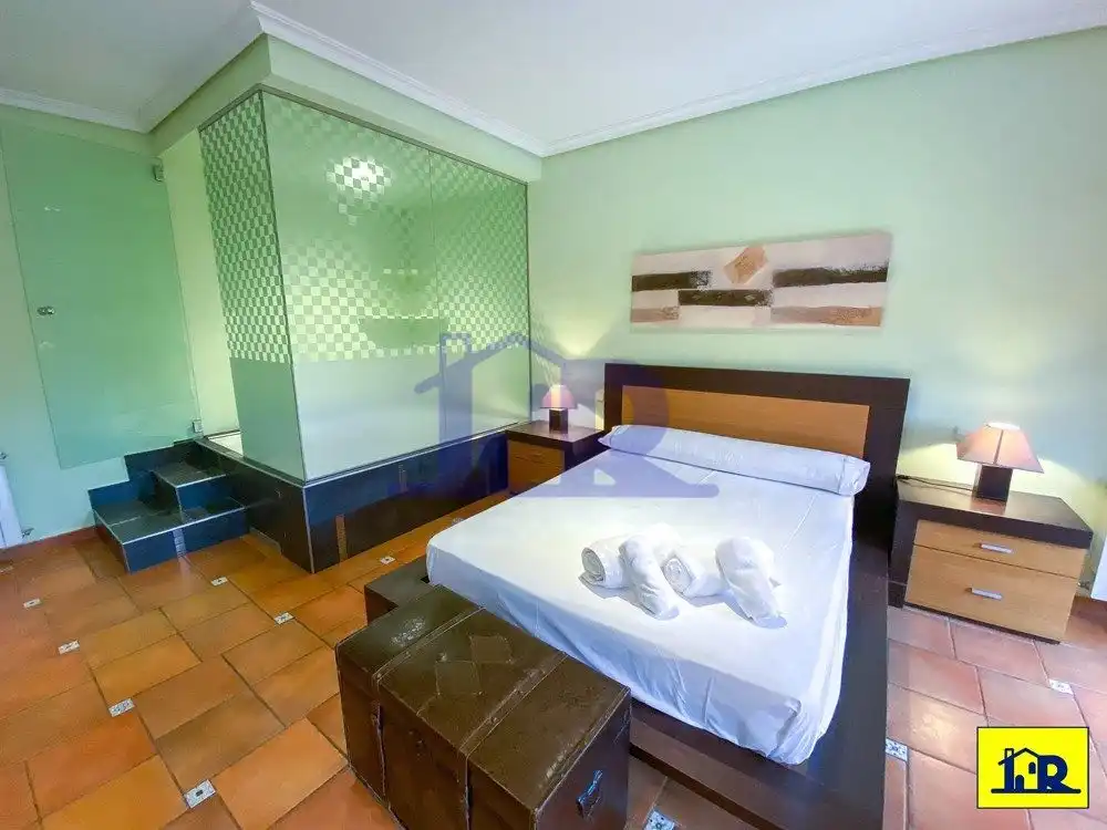 Bedroom of Houses for sale in Arcas del Villar  with Air Conditioner, Heating and Terrace