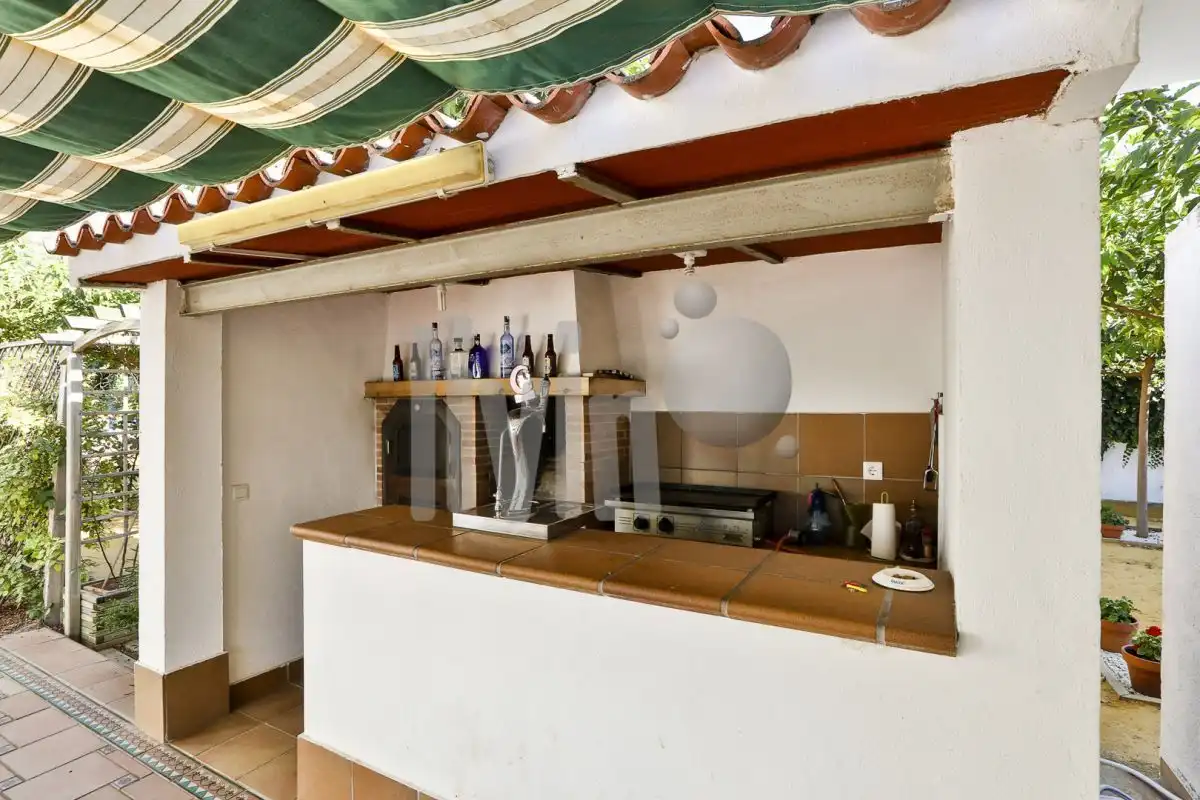 Cocina de Casa o chalet en venta en Jaén con Aire acondicionado, Jardín privado y Terraza