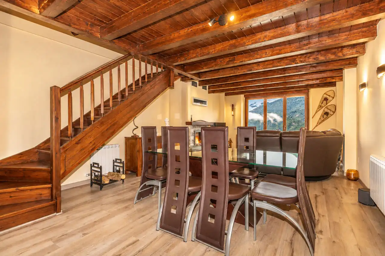 Comedor de Dúplex en venta en Vielha e Mijaran con Calefacción, Jardín privado y Parquet