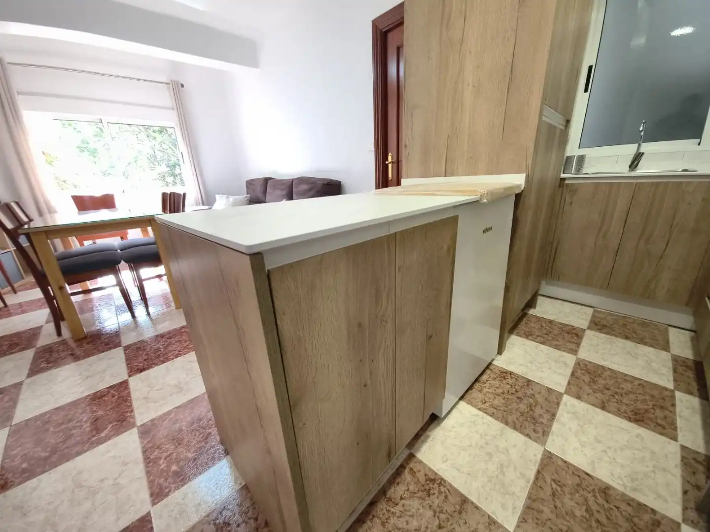 Cocina de Piso de alquiler en  Granada Capital con Terraza y Balcón