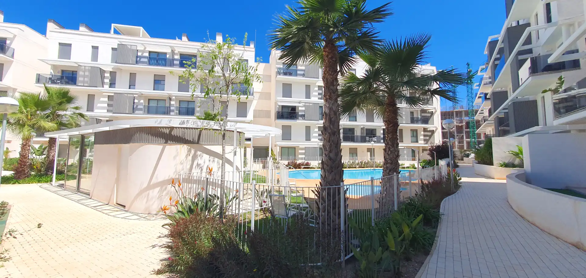 Swimming pool of Apartments for rent in Dénia  with Air Conditioner, Heating and Terrace