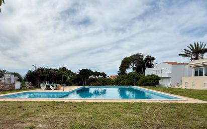 Swimming pool of House or chalet for sale in Ciutadella de Menorca  with Air Conditioner, Heating and Terrace
