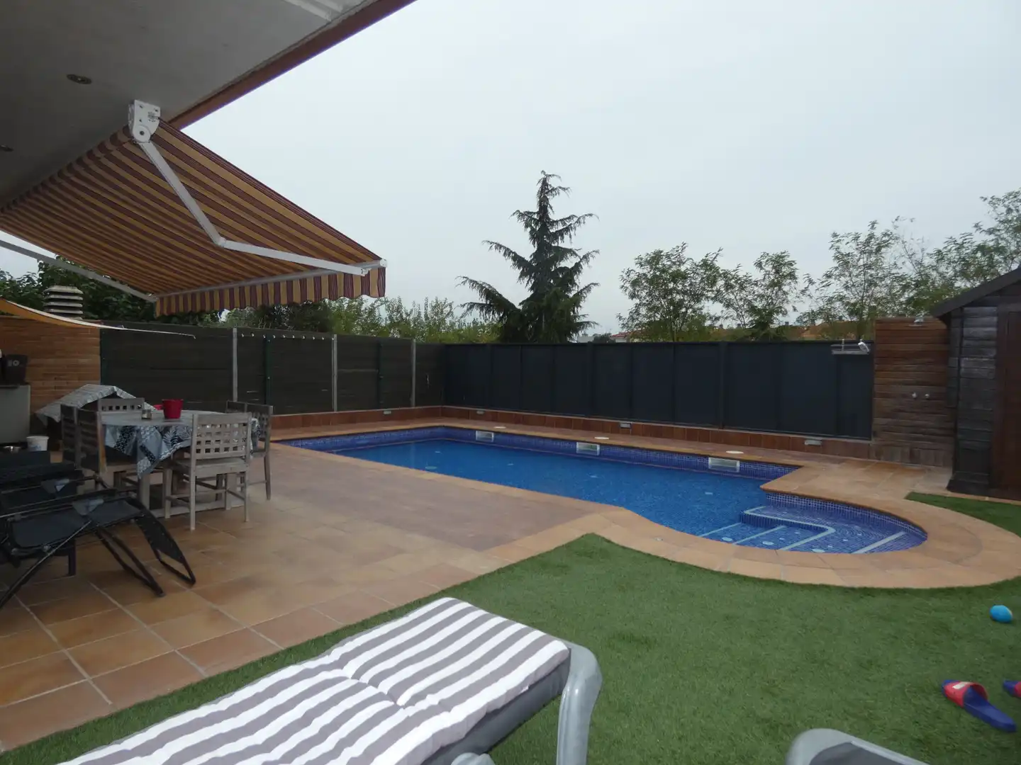 Swimming pool of Houses for sale in Llagostera  with Air Conditioner, Heating and Private garden