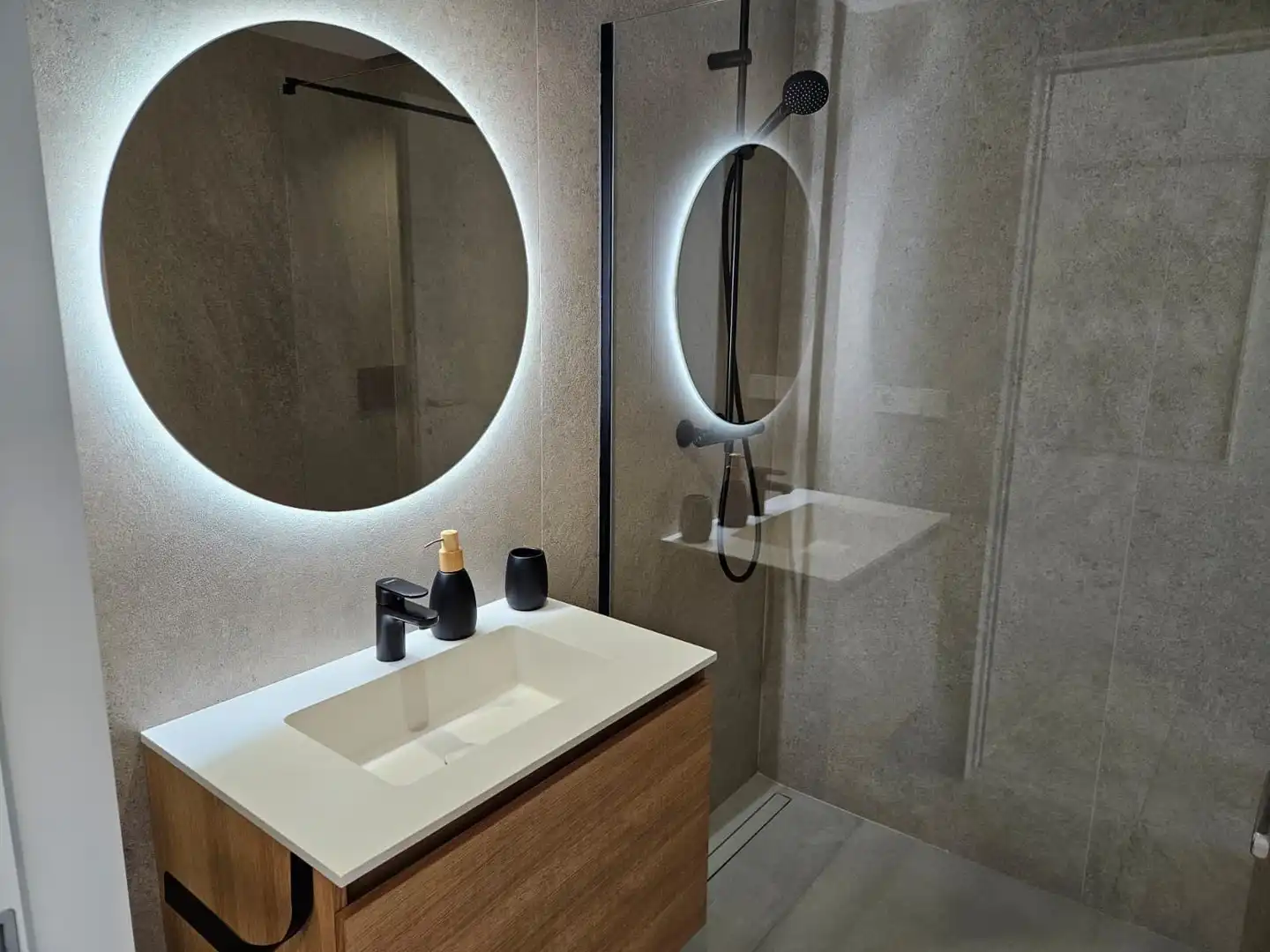 Baño de Ático de alquiler en Jávea / Xàbia con Aire acondicionado, Calefacción y Jardín privado