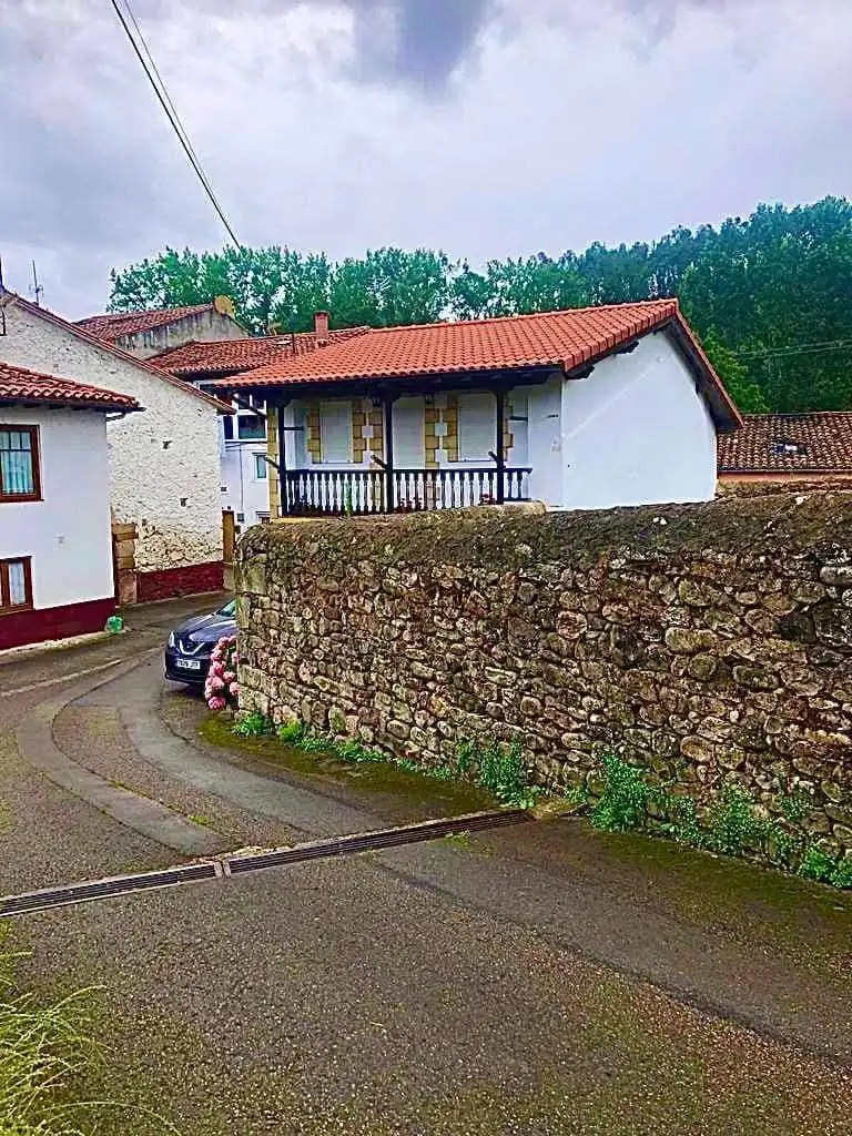 Vista exterior de Casa o chalet en venta en Arenas de Iguña con Calefacción, Parquet y Terraza
