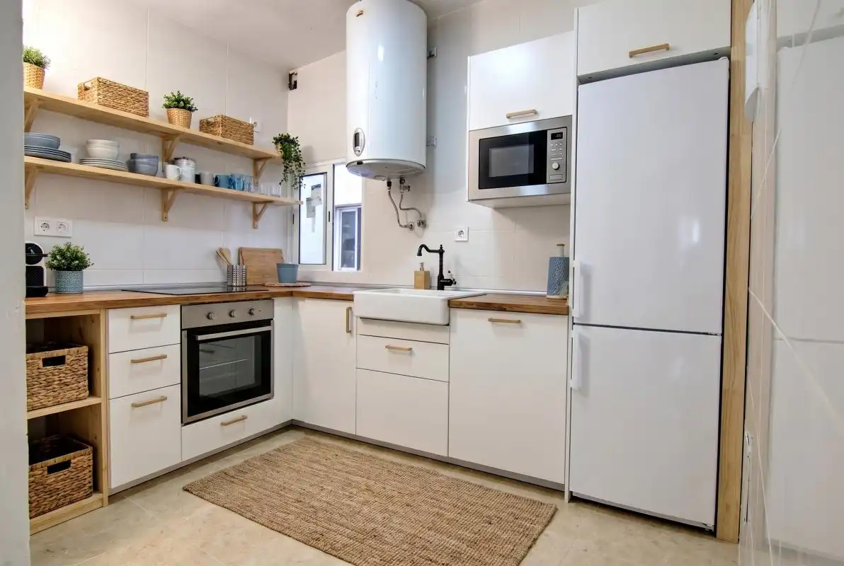 Cocina de Piso en venta en Alicante / Alacant con Calefacción