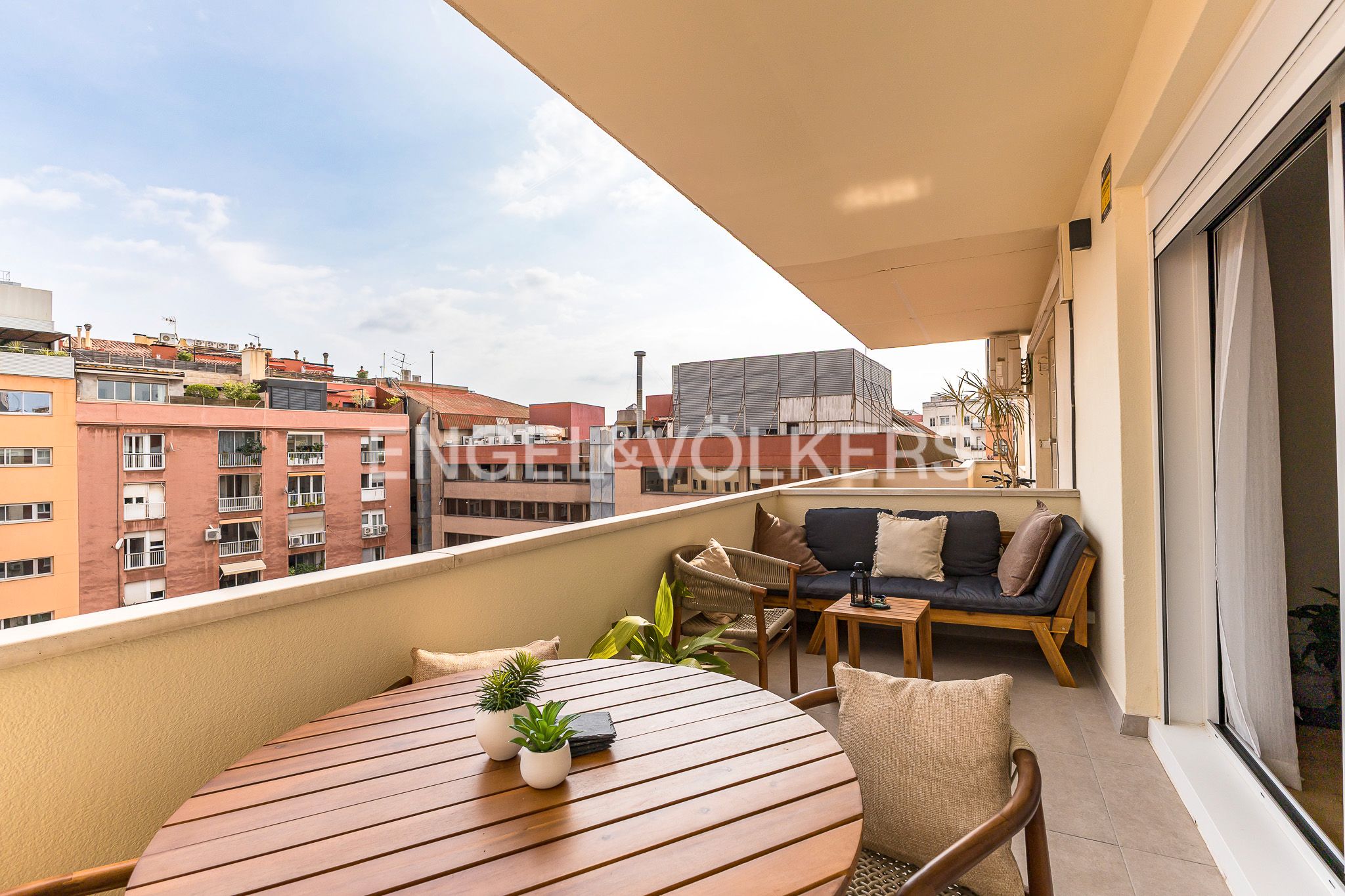 Terrassa de Àtic de lloguer en  Barcelona Capital amb Aire condicionat, Calefacció i Parquet