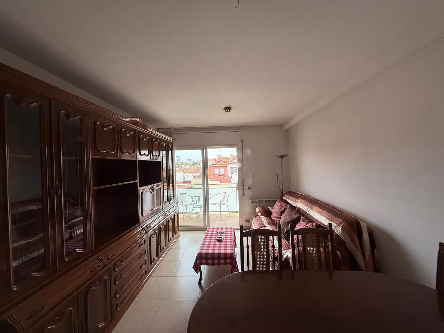 Sala de estar de Dúplex en venta en Pineda de Mar con Calefacción, Terraza y Horno