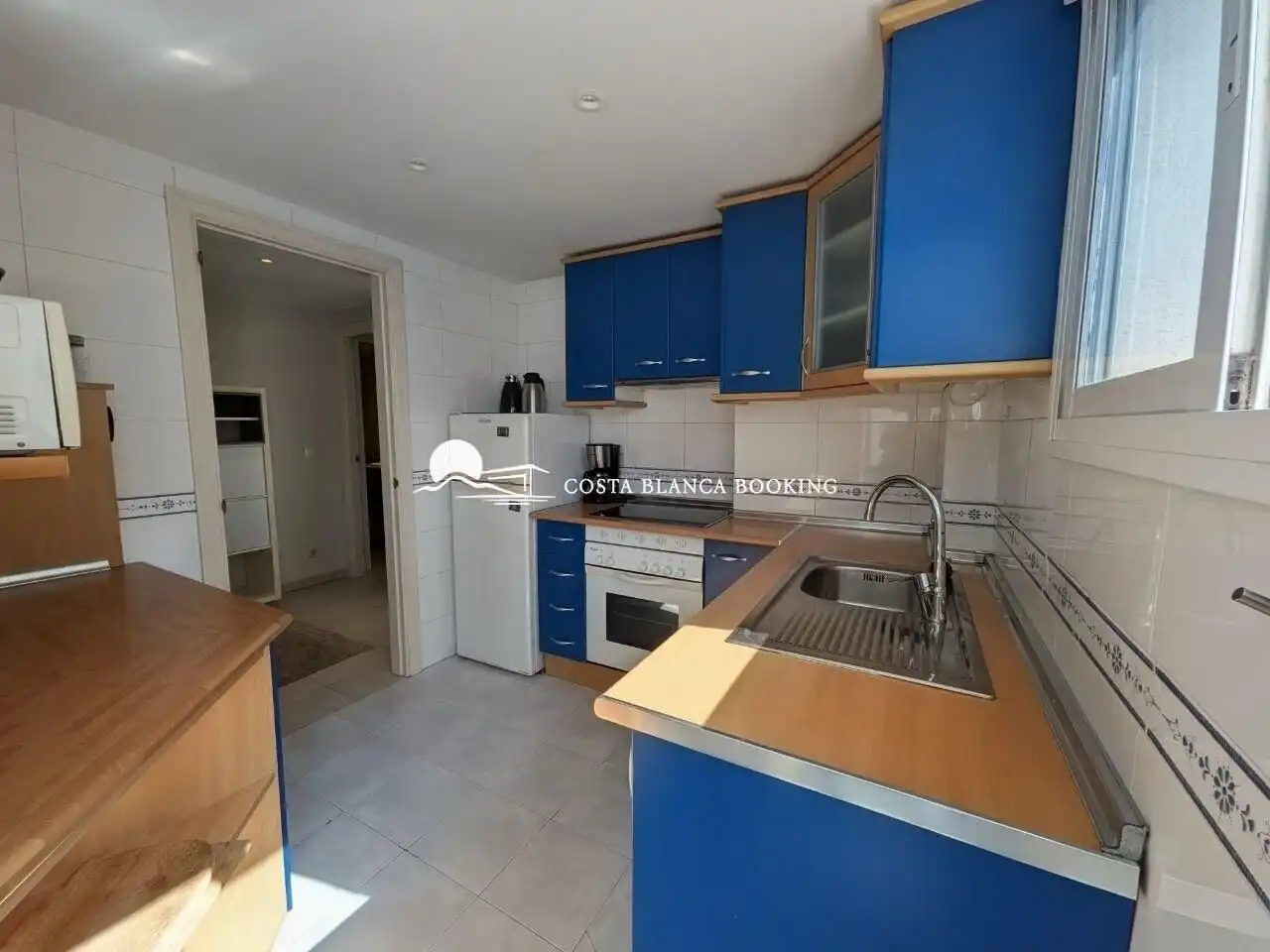 Kitchen of Apartments for sale in L'Alfàs del Pi  with Air Conditioner, Terrace and Furnished