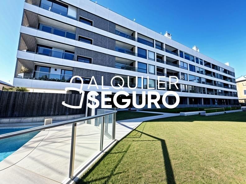 Vista exterior de Pis de lloguer en  Madrid Capital amb Aire condicionat, Calefacció i Terrassa