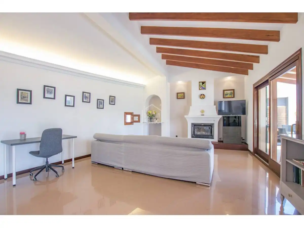 Sala de estar de Casa o chalet en venta en Ciutadella de Menorca con Calefacción, Jardín privado y Terraza