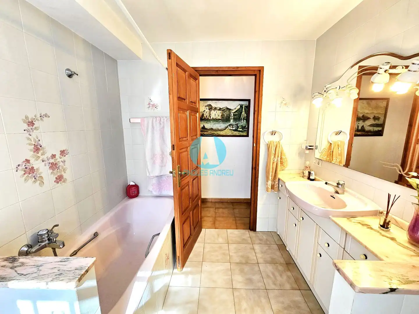 Bany de Casa o xalet en venda en Dosrius amb Aire condicionat, Jardí privat i Terrassa