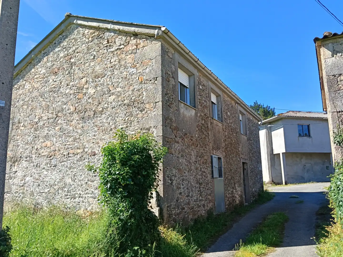 Außenansicht von Haus oder Chalet zum Verkauf in Curtis mit Privatgarten