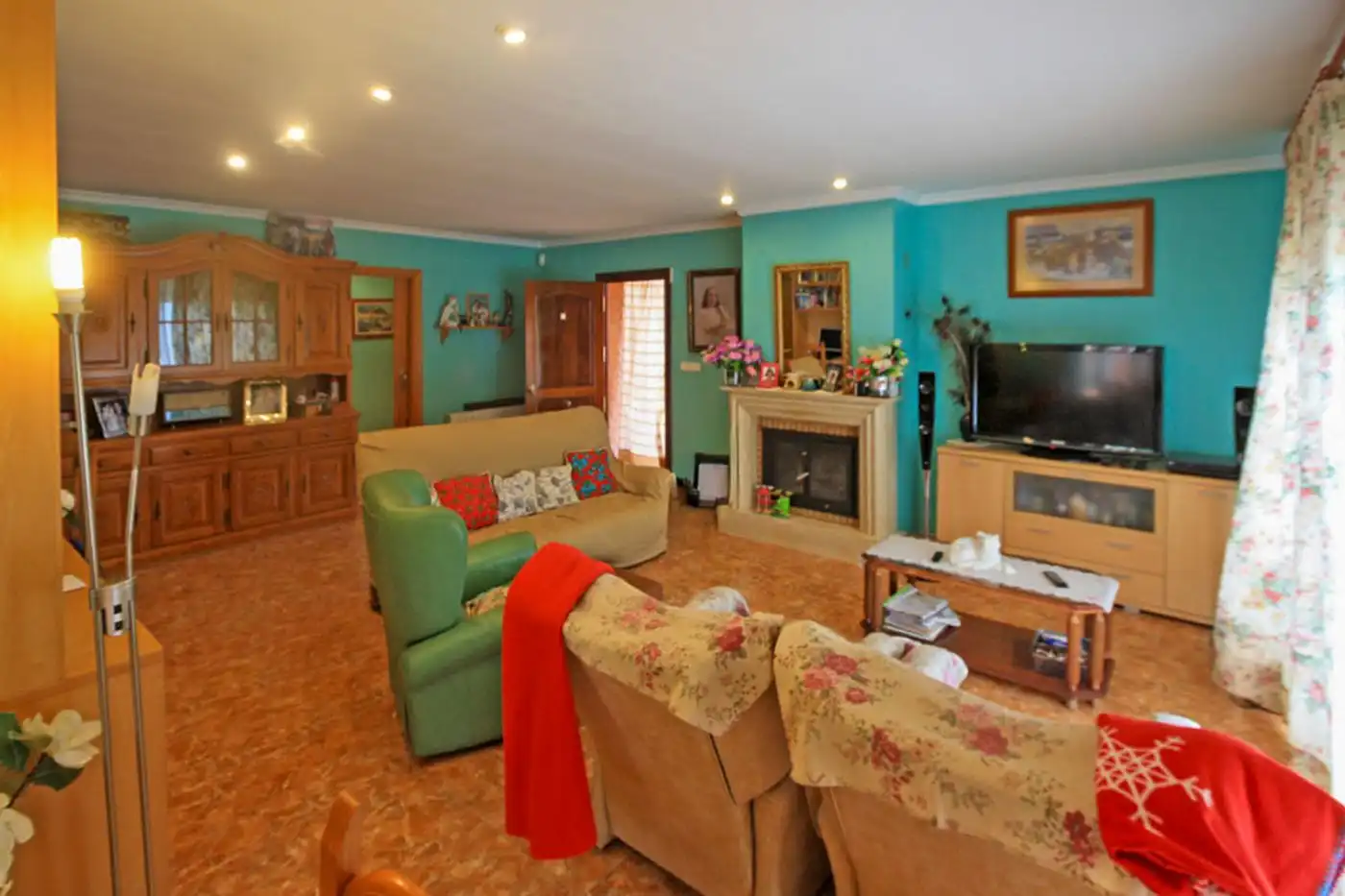 Living room of Houses for sale in Dénia  with Air Conditioner, Heating and Private garden