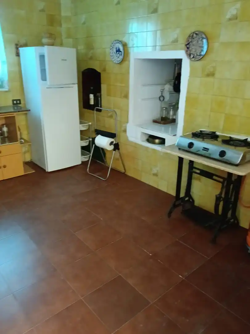 Cocina de Finca rústica en venta en Fuente Álamo de Murcia con Aire acondicionado, Jardín privado y Amueblado