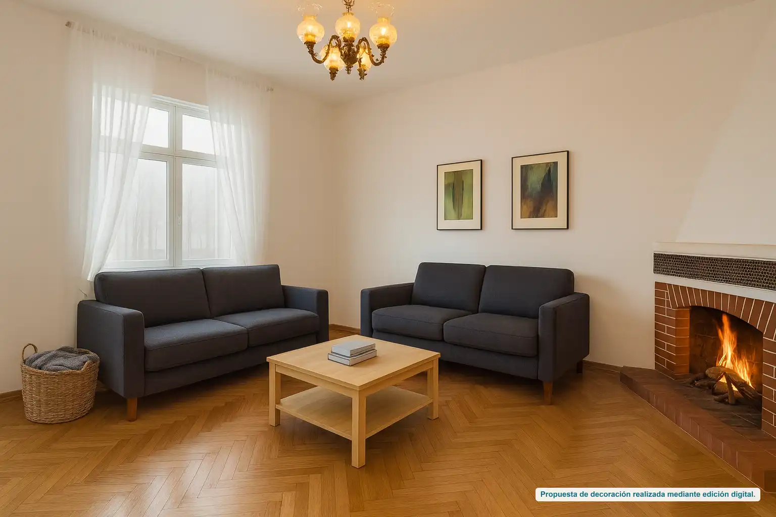 Sala de estar de Finca rústica en venta en Casar de Cáceres con Trastero