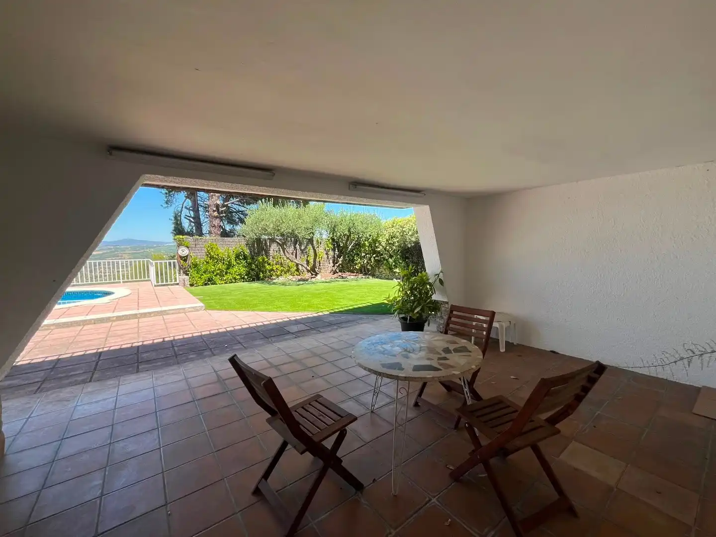 Terrassa de Casa o xalet de lloguer en Gelida amb Jardí privat, Traster i Piscina