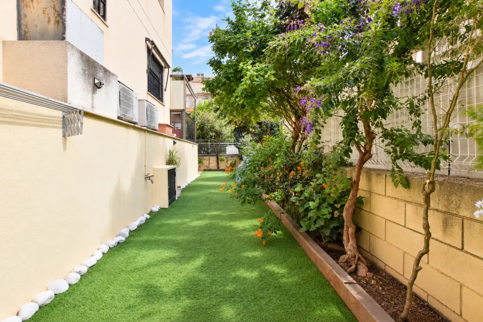 Terraza de Piso de alquiler en Puçol con Aire acondicionado, Jardín privado y Terraza