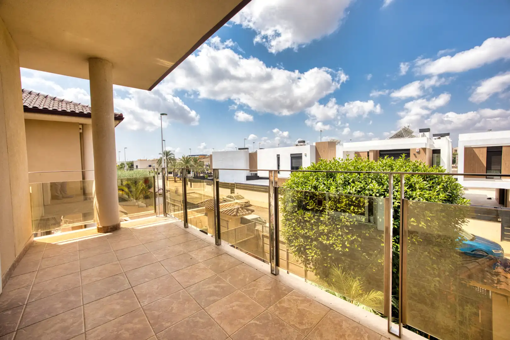 Terrasse von Haus oder Chalet zum Verkauf in Elche / Elx mit Klimaanlage, Heizung und Privatgarten