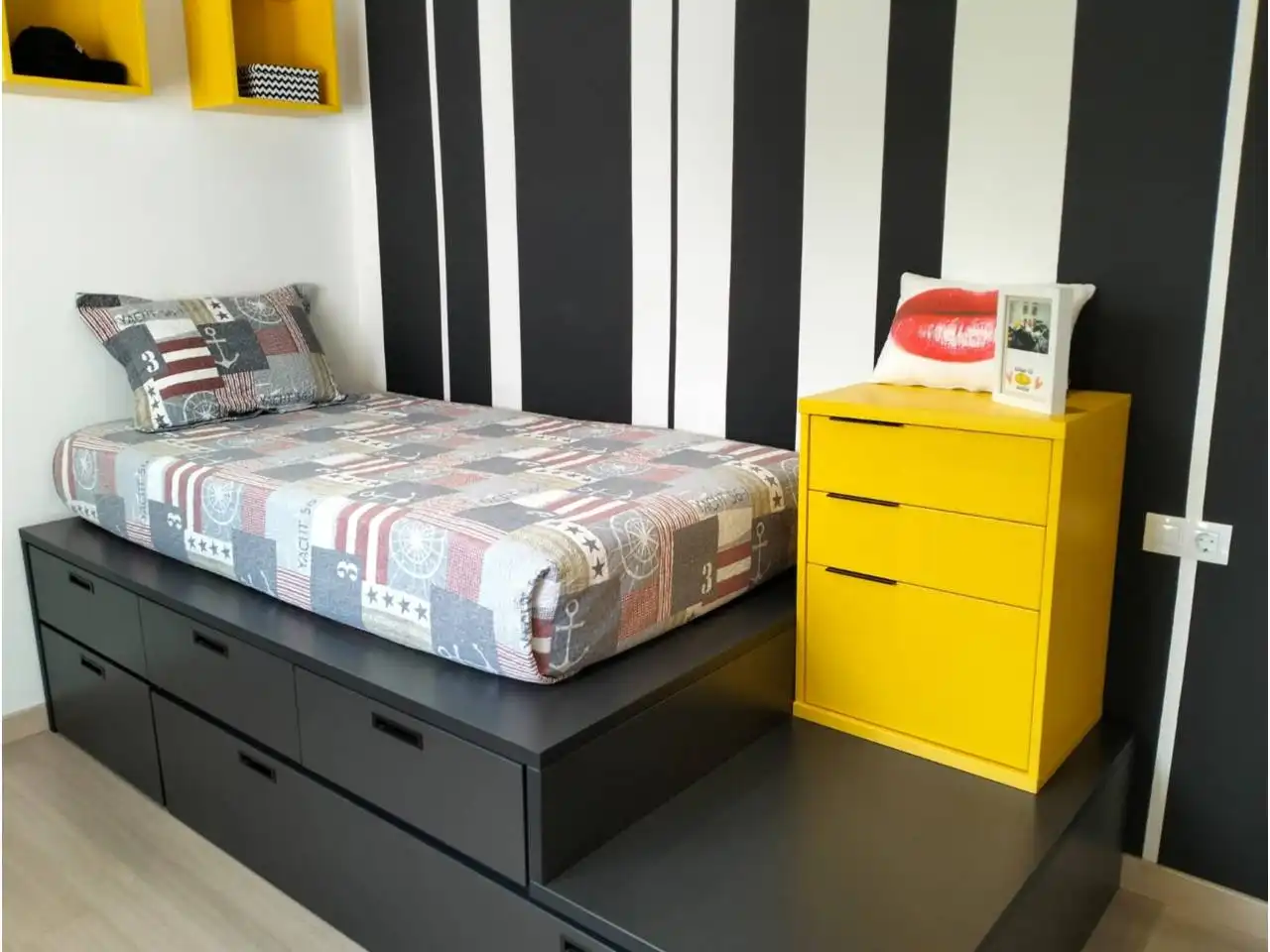 Schlafzimmer von Haus oder Chalet zum Verkauf in Mont-roig del Camp mit Heizung, Privatgarten und Parkett