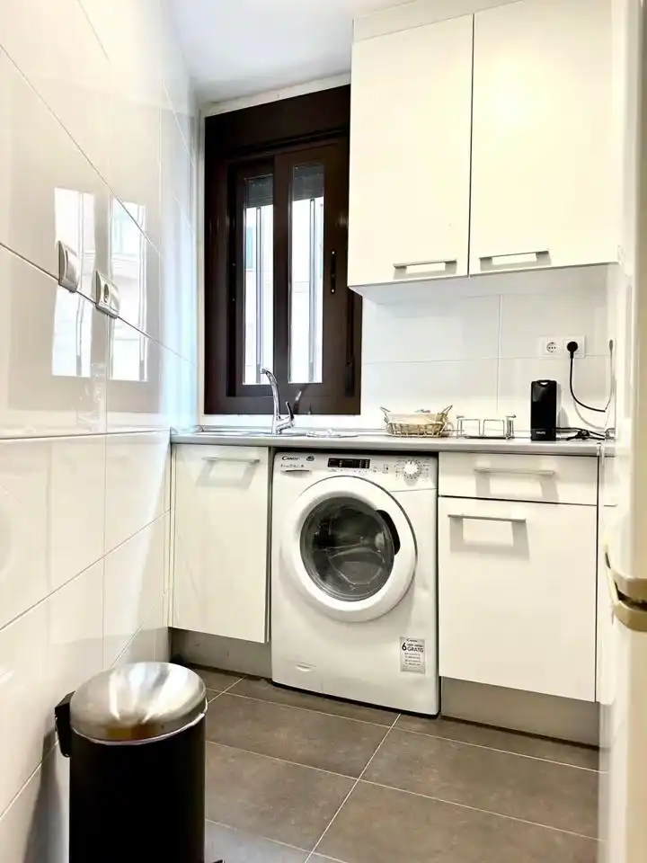 Kitchen of Flat for rent in Marbella  with Air Conditioner, Furnished and Internet