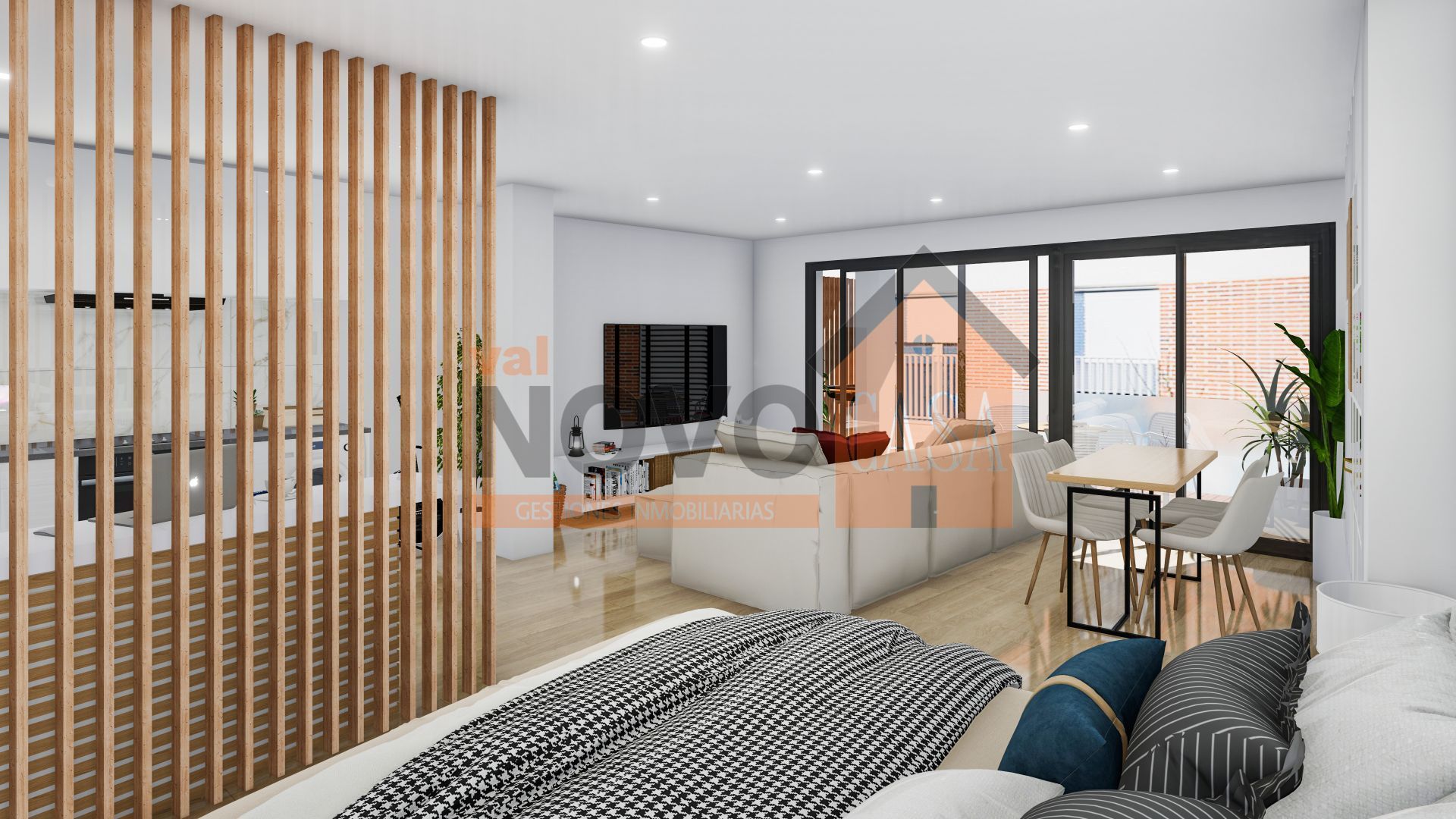 Bedroom of Flat for sale in Beniparrell  with Storage room