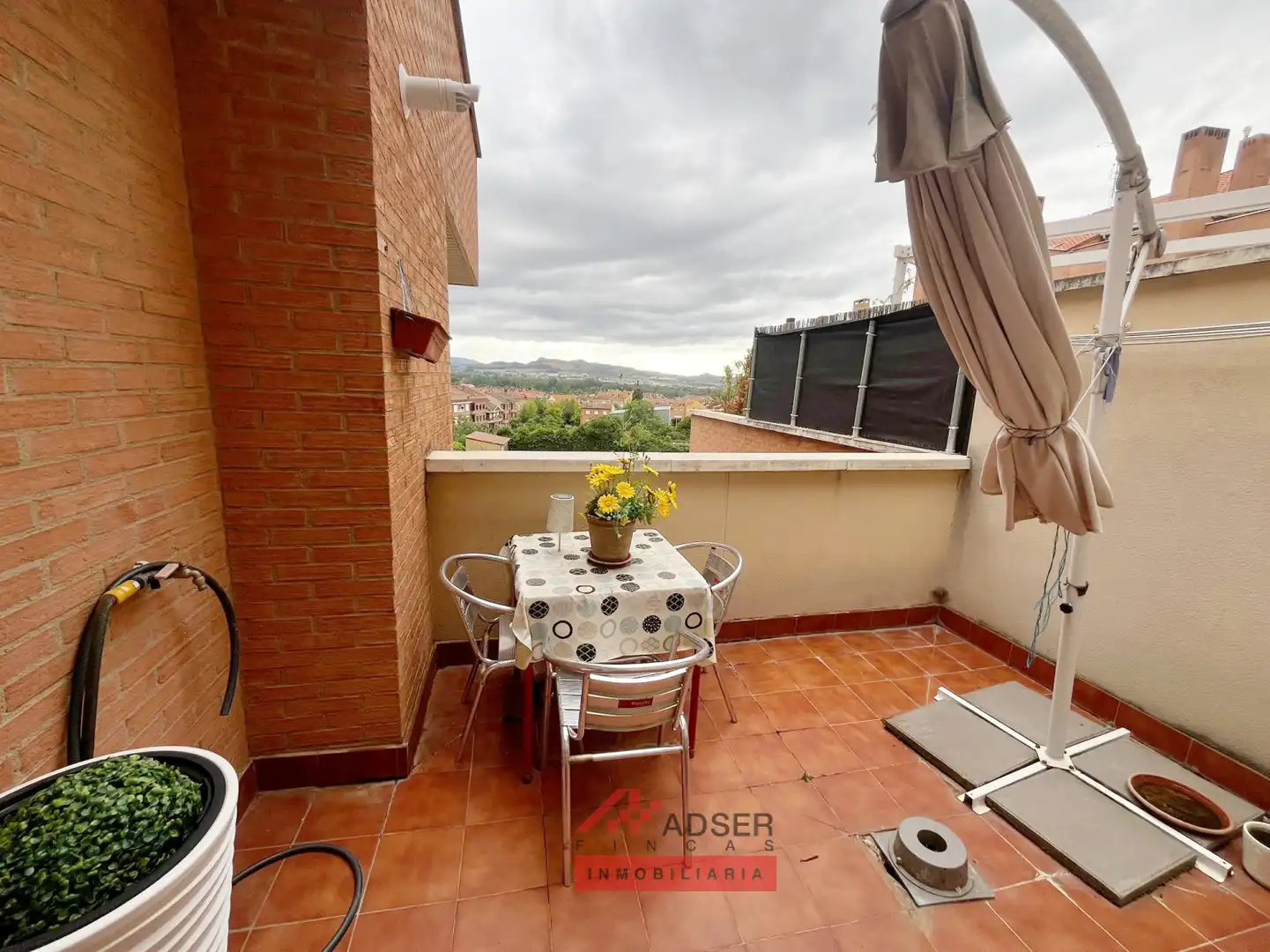 Terraza de Piso en venta en Villamediana de Iregua con Calefacción, Jardín privado y Parquet