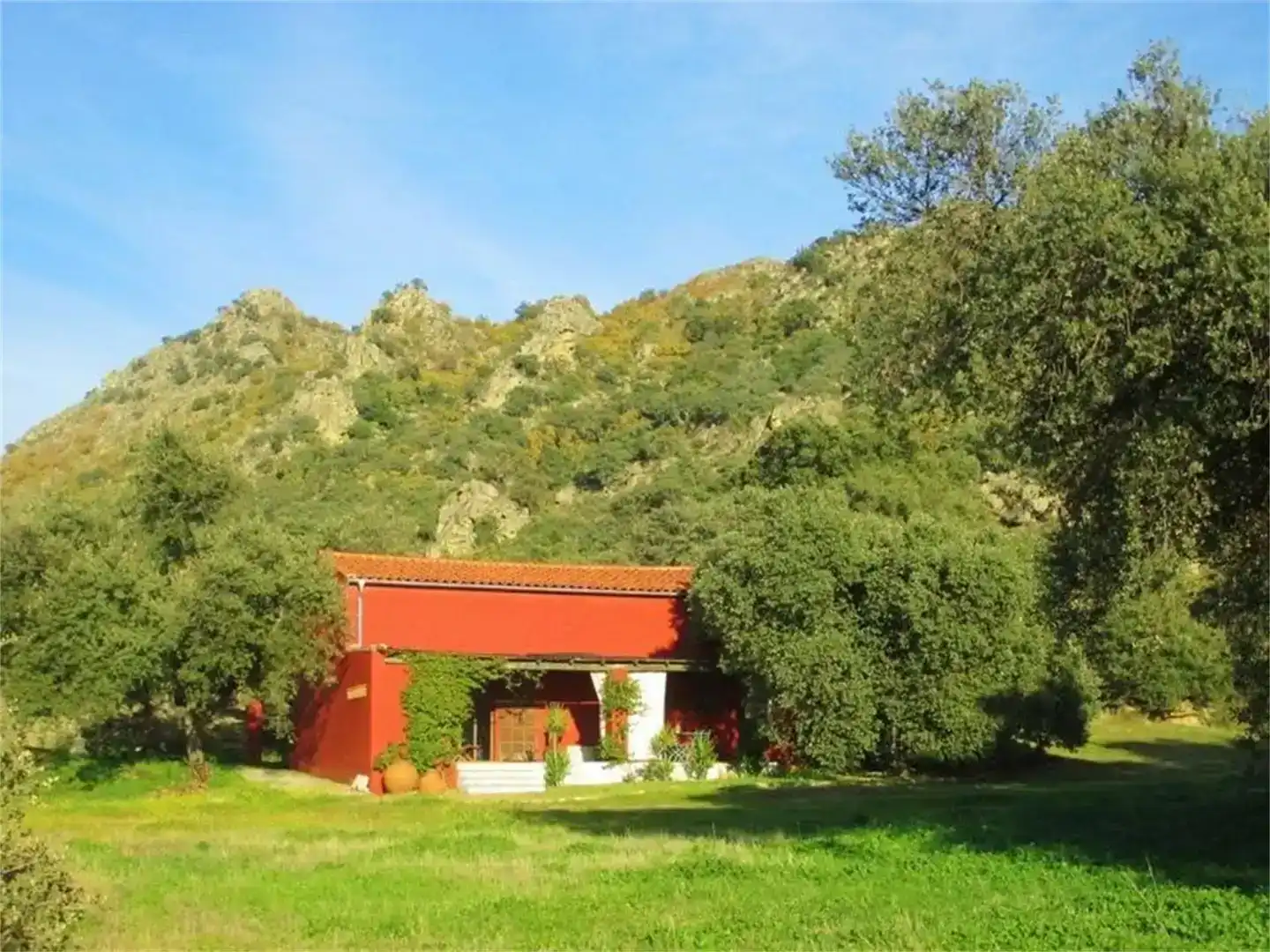 Jardín de Casa o chalet en venta en Montánchez con Jardín privado, Piscina y Balcón