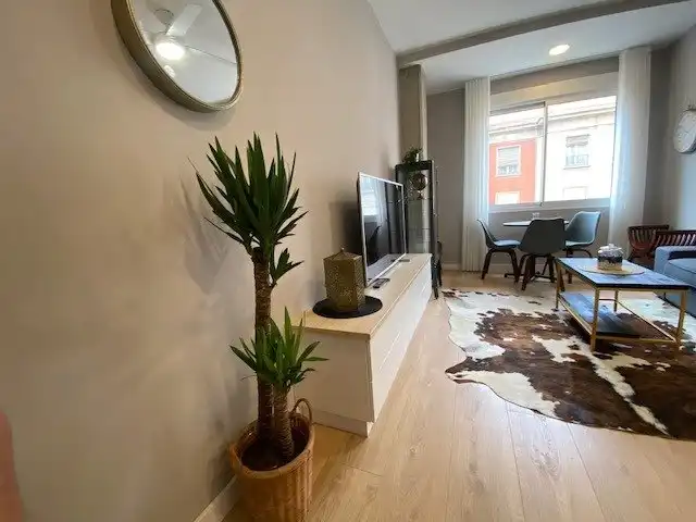 Sala de estar de Apartamento de alquiler en Murcia con Aire acondicionado, Calefacción y Amueblado