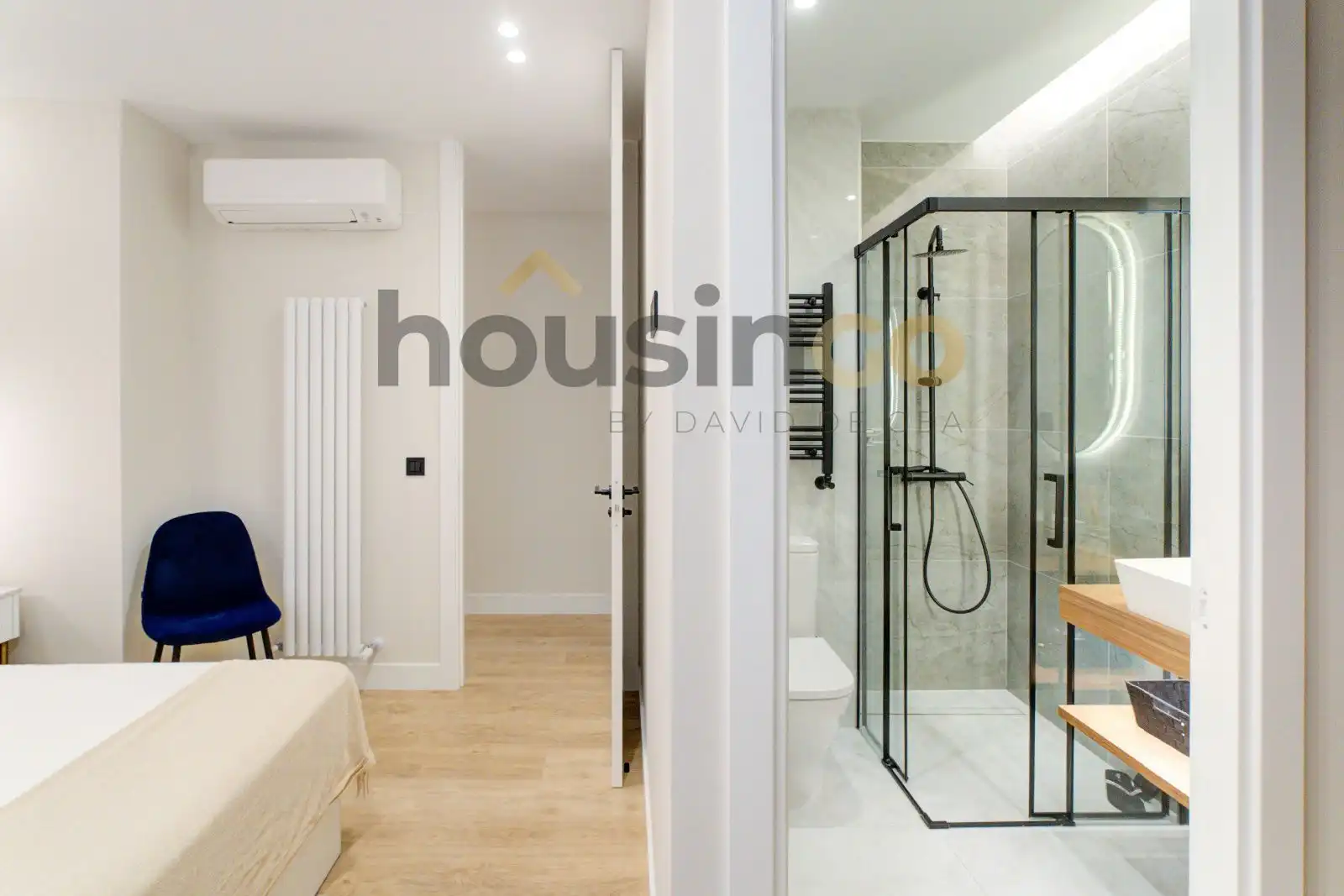 Habitación de Piso de alquiler en Madrid con Aire acondicionado, Calefacción y Amueblado